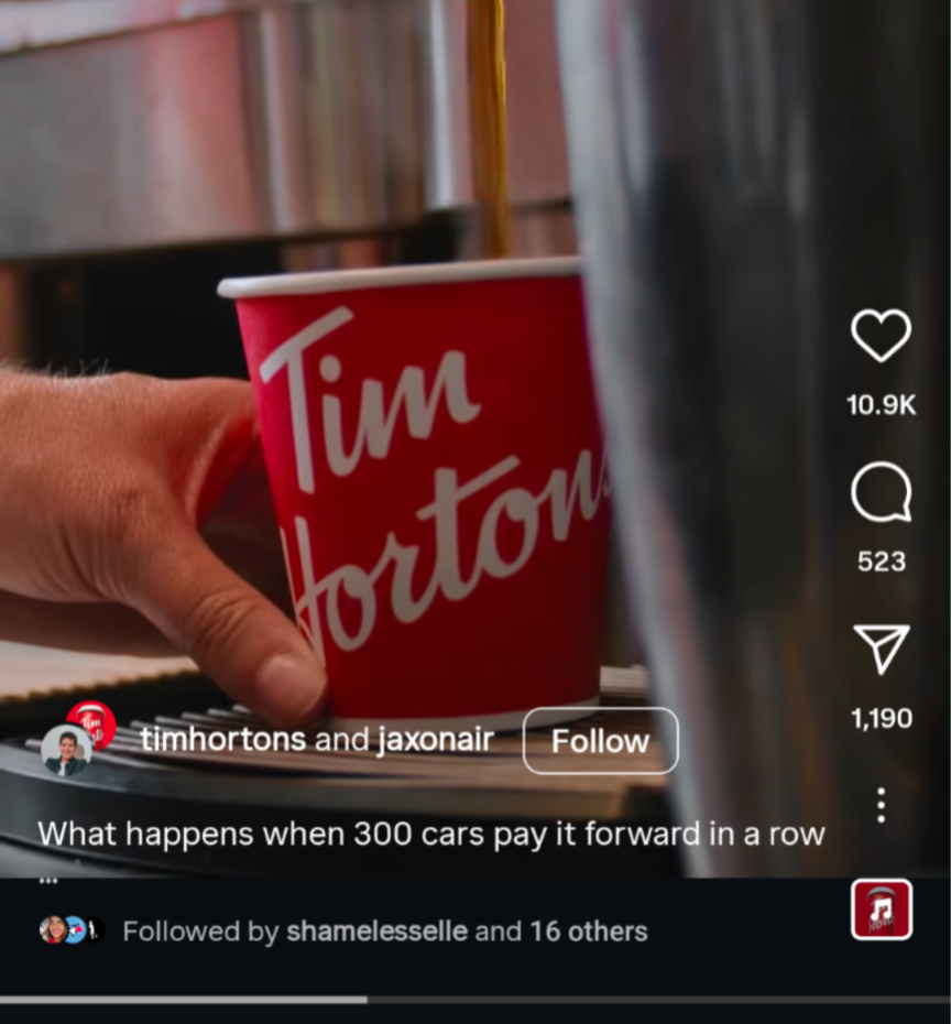 canadians are nice, but not kind (Tim Hortons version…)